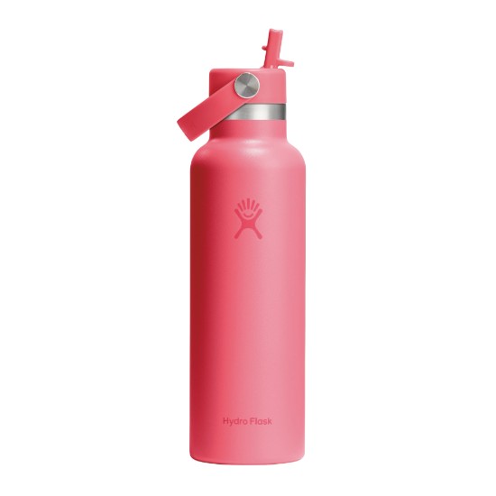 Hőszigetelt palack, rozsdamentes acél, 620 ml, "Standard Straw", Popstar Pink - Hydro Flask