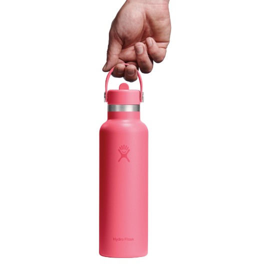 Hőszigetelt palack, rozsdamentes acél, 620 ml, "Standard Straw", Popstar Pink - Hydro Flask