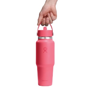 "Wide Straw" vízpalack, rozsdamentes acél, 950 ml, Popstar Pink - Hydro Flask