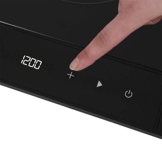 Dupla indukciós főzőlap, 3500W - Tristar