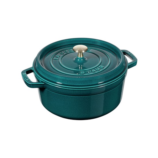 Cocotte főzőedény, öntöttvas, 24 cm / 3,7 L, "La Mer" - Staub