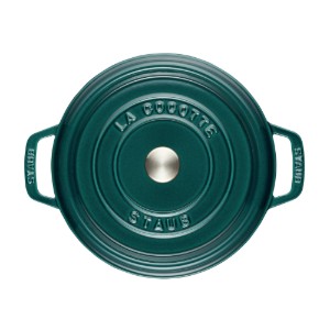 Cocotte főzőedény, öntöttvas, 24 cm / 3,7 L, "La Mer" - Staub