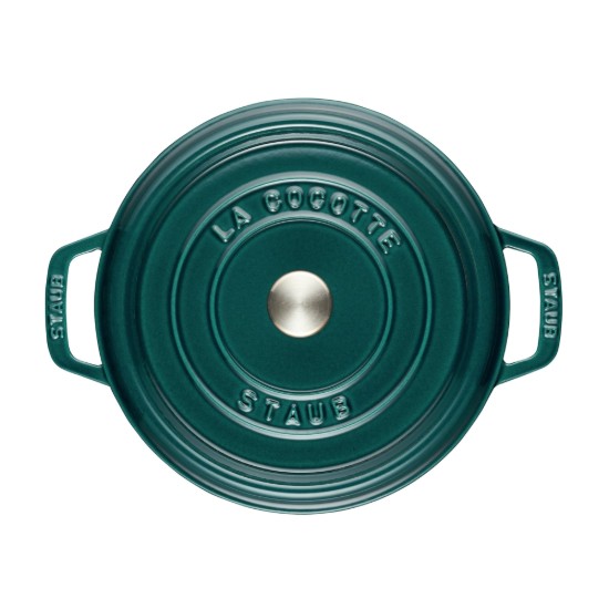 Cocotte főzőedény, öntöttvas, 24 cm / 3,7 L, "La Mer" - Staub