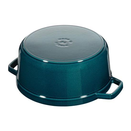 Cocotte főzőedény, öntöttvas, 24 cm / 3,7 L, "La Mer" - Staub