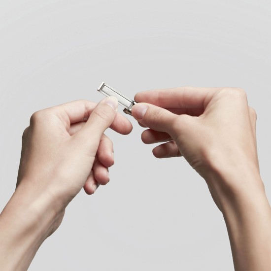 Kompakt körömvágó, rozsdamentes acél, 59 mm, fekete védőbőr tok - Zwilling PREMIUM