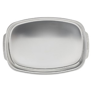 Steak tálca, rozsdamentes acél, 38 x 26 cm - de Buyer