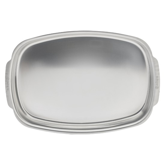Steak tálca, rozsdamentes acél, 38 x 26 cm - de Buyer