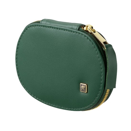 3 darabos szett, rozsdamentes acél, vegán bőrtok (almahéj), zöld - Zwilling PREMIUM