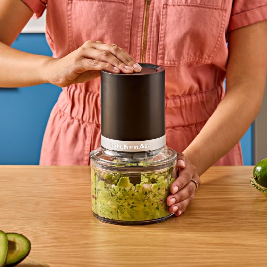 Aprító Go Cordless, akkumulátor nélkül, 0,83L, matt fekete - KitchenAid