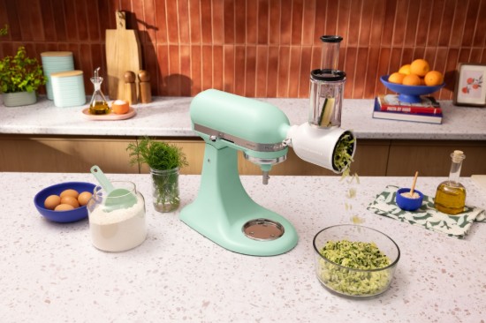 "Artisan" planetáris konyhai robotgép, 4,7 literes tálal, 195-ös modell, "Spearmint" - KitchenAid