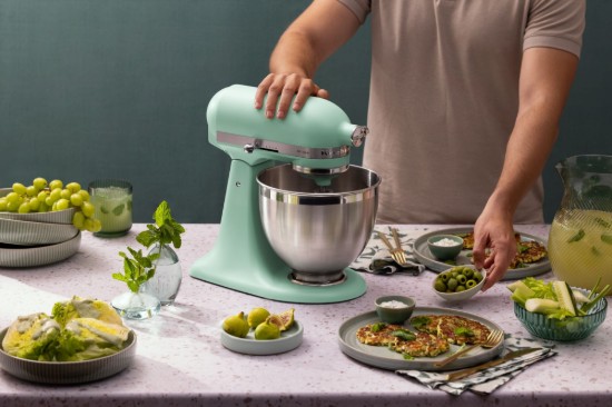 "Artisan" planetáris konyhai robotgép, 4,7 literes tálal, 195-ös modell, "Spearmint" - KitchenAid