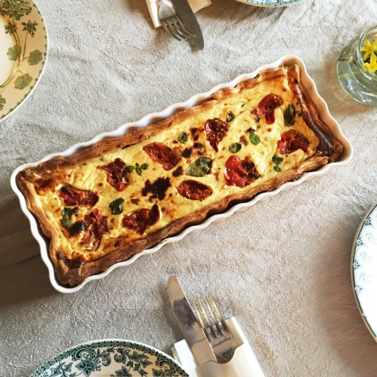 Tortás sütőtál, kerámia, 36x15 cm/1,3 L, Clay - Emile Henry