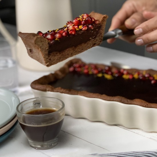 Tortás sütőtál, kerámia, 36x15 cm/1,3 L, Clay - Emile Henry