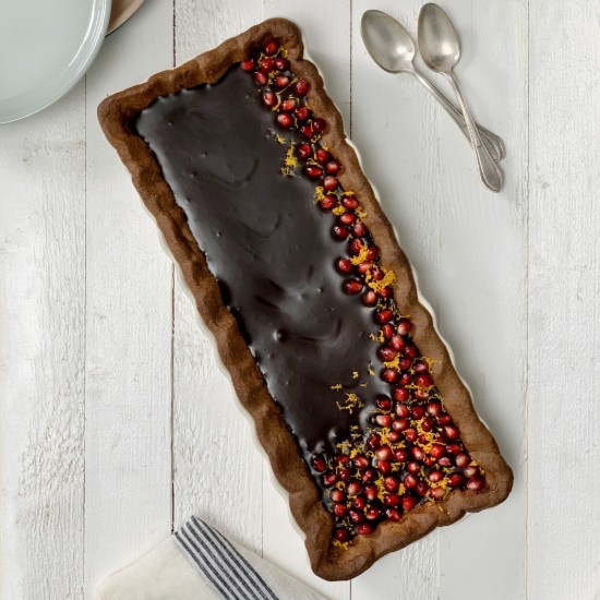 Tortás sütőtál, kerámia, 36x15 cm/1,3 L, Clay - Emile Henry