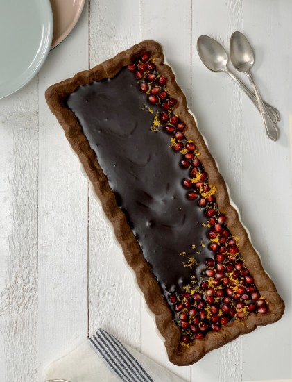 Tortás sütőtál, kerámia, 36x15 cm/1,3 L, Clay - Emile Henry