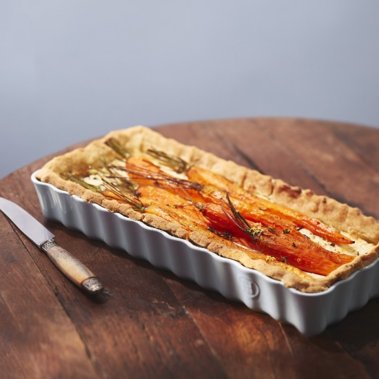 Tortás sütőtál, kerámia, 36x15 cm/1,3 L, Clay - Emile Henry