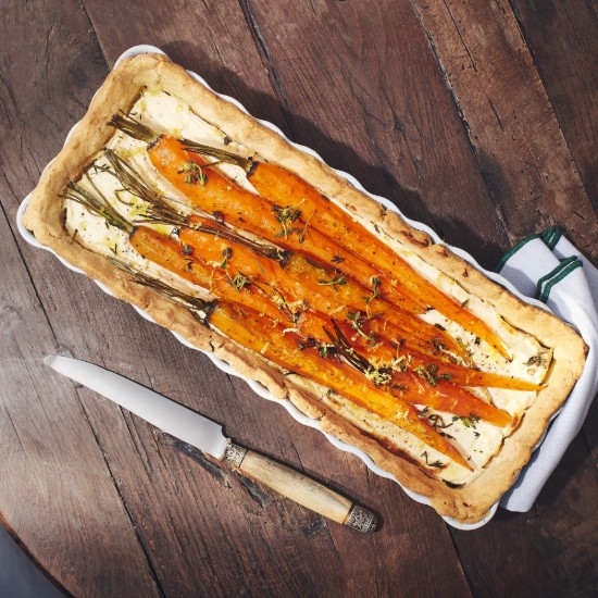 Tortás sütőtál, kerámia, 36x15 cm/1,3 L, Clay - Emile Henry