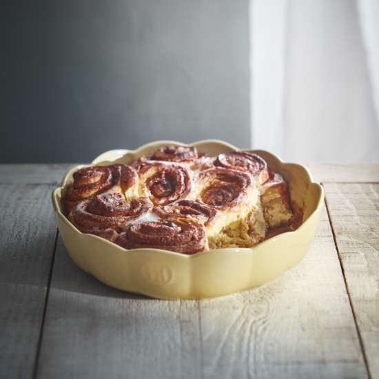 Kerámia sütőtál, 27cm/2.2L, Vanilla - Emile Henry