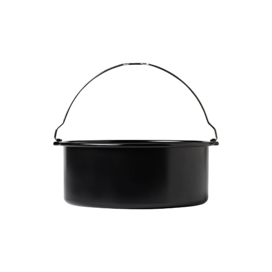 Kerek légkeveréses fritőz tartály, acél, 19 cm - Pyrex