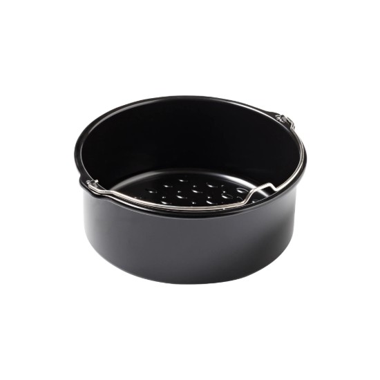 Kerek légkeveréses fritőz tartály, acél, 19 cm - Pyrex