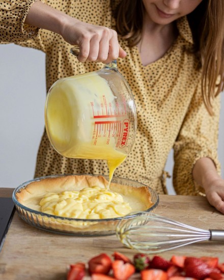 Hőálló üvegből készült piteforma, 31 cm, "Iconics" - Pyrex