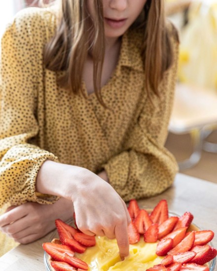 Hőálló üvegből készült piteforma, 31 cm, "Iconics" - Pyrex