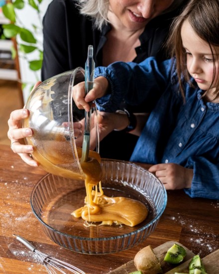 Flan sütőforma, hőálló üvegből, 26 cm, "Cook&Enjoy" - Pyrex