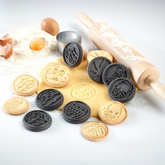 Sütibélyegző készlet, 9 darabos, szilikon - Westmark