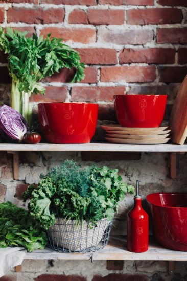 Salátatál, kerámia, 22 cm/3,7 L, Burgundy - Emile Henry