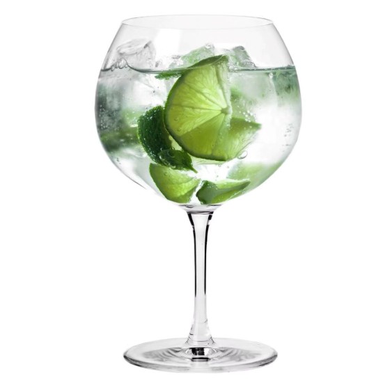 6 darabos gin pohár készlet, kristályüvegből, 790 ml, "DIVINE" - Krosno