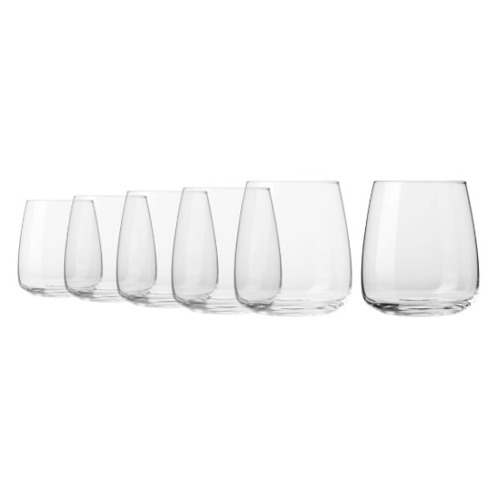 6 darabos üvegpohár készlet, 470 ml, "Modern" - Krosno