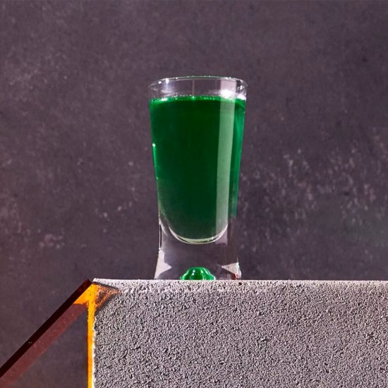 6 darabos vodkás pohár készlet, üvegből, 50 ml, "X-line" - Krosno