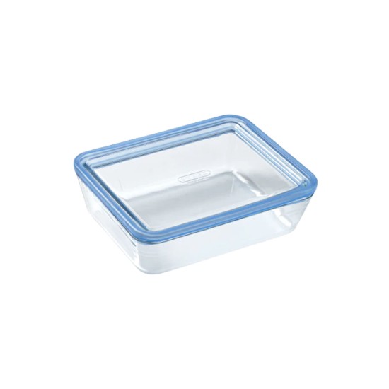 Ételtároló edény hőálló üvegfedéllel, 22 x 17 cm / 1,5 l, "Pure Glass" - Pyrex