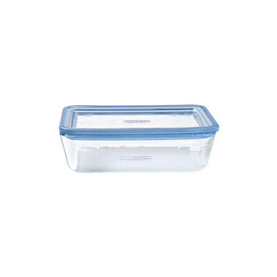 Ételtároló edény hőálló üvegfedéllel, 22 x 17 cm / 1,5 l, "Pure Glass" - Pyrex