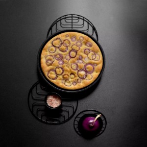 Kerek uzsonnástálca, alumínium, 24 cm, "Speed ​​​​Oven" - AMT Gastroguss