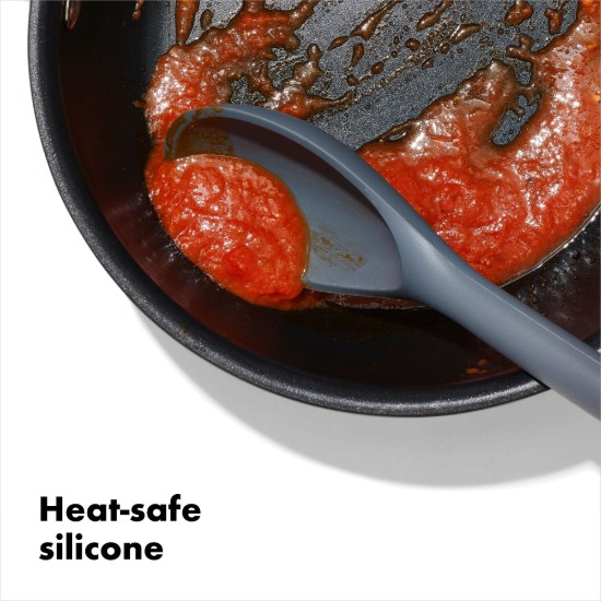 Főzőkanál, szilikon, 32,4 cm, "Good Grips", fekete - OXO