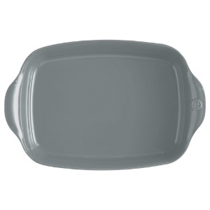 Téglalap alakú sütőtál, kerámia, 42,5x28cm/4L, Pearl - Emile Henry