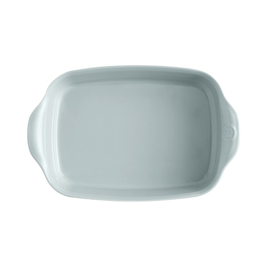 Téglalap alakú sütőtál, kerámia, 30x19cm/1.55L, Ecume - Emile Henry