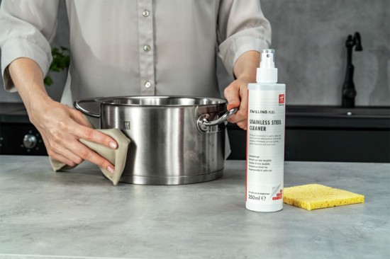 Tisztító spray rozsdamentes acélhoz, 250 ml, "ZWILLING Plus" - Zwilling