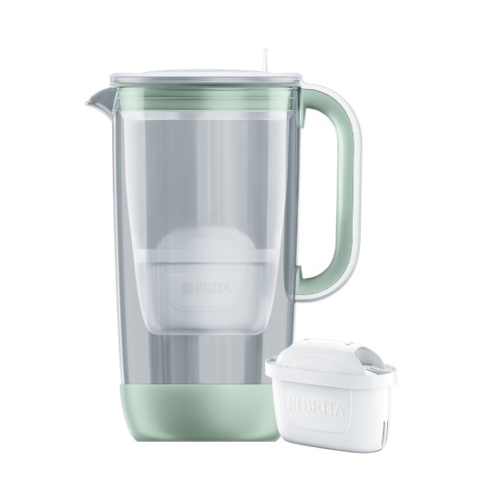 Szűrőedény, 60. évfordulós kiadás, üvegből készült, 2,5 l, Maxtra PRO (lightgreen) - BRITA