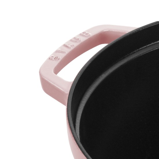 Cocotte főzőedény, öntöttvas, 28 cm / 6,7 L, Sorbet Rose - Staub