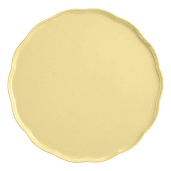 Tálalótál, kerámia, 31cm, Vanilla, "Madeleine" - Emile Henry