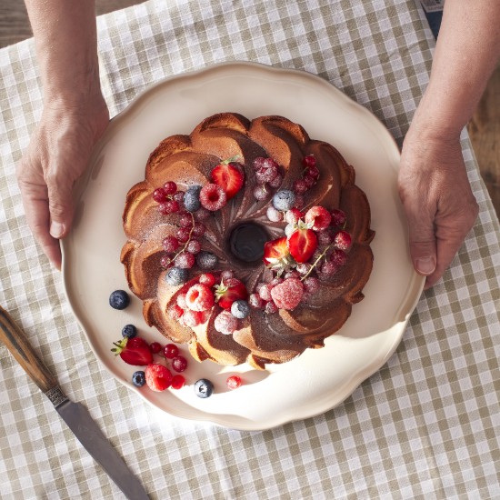 Tálalótál, kerámia, 31cm, Clay, "Madeleine" - Emile Henry