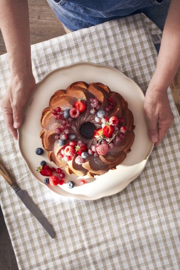 Tálalótál, kerámia, 31cm, Clay, "Madeleine" - Emile Henry