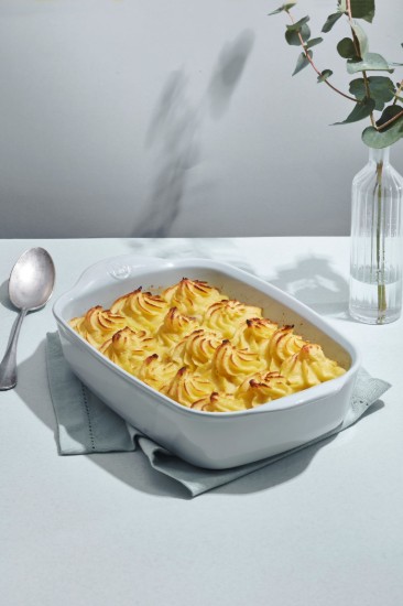 Téglalap alakú sütőtál, kerámia, 22x14,5cm/0,7L, Ecume - Emile Henry