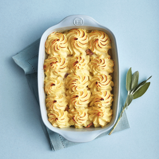 Téglalap alakú sütőtál, kerámia, 36,5x23,5cm/2,7L, Ecume - Emile Henry