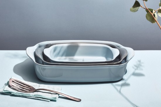 Téglalap alakú sütőtál, kerámia, 42,5x28cm/4L, Ecume - Emile Henry