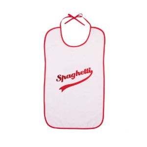 Felnőtt önbüledék, 44 x 73 cm, "Spaghetti", White - Tiseco