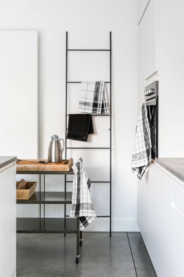 3 konyhai törölközőből álló készlet, pamut, 50 x 70 cm, "Pharao", fekete - Tiseco