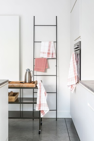 3 konyhai törölközőből álló készlet, pamut, 50 x 70 cm, "Pharao", rózsaszín - Tiseco